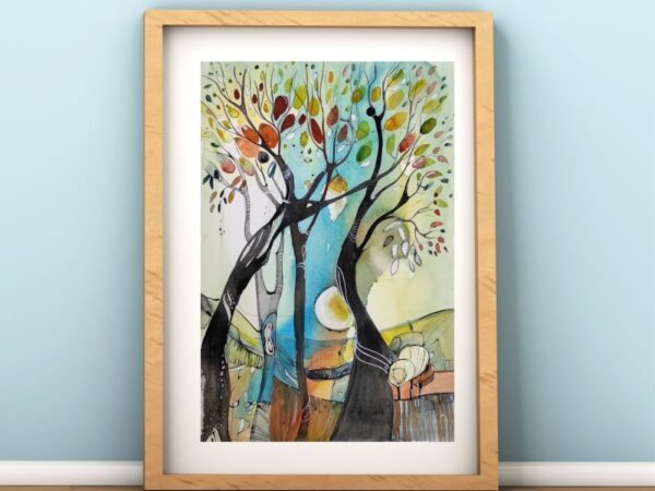 Bunter Baum