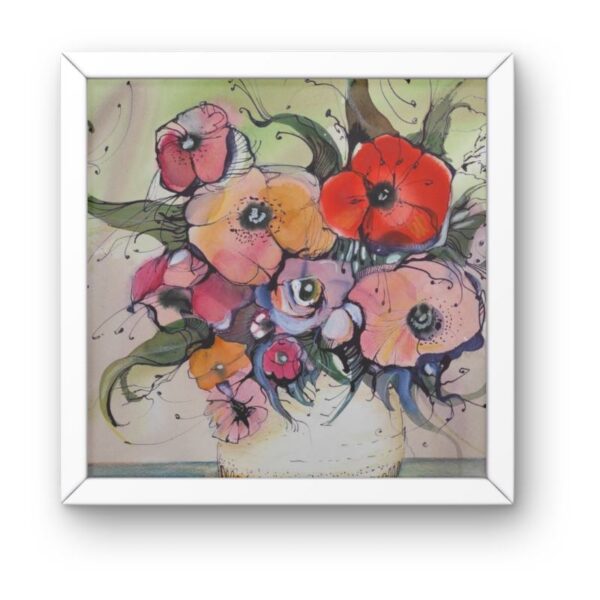 Mohnblüten in Vase – Bild 5