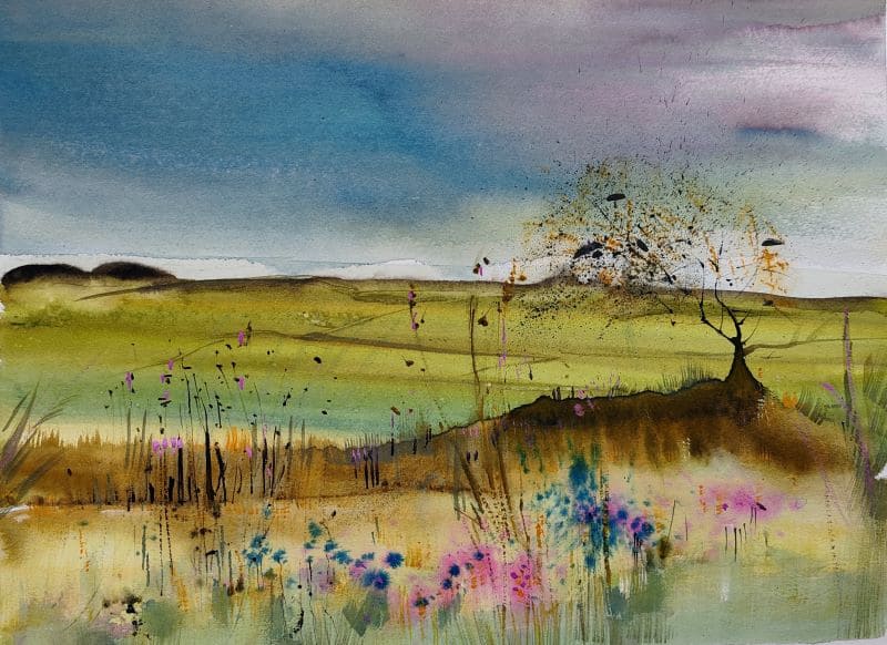 Aquarellbild