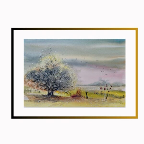 Aquarellbild