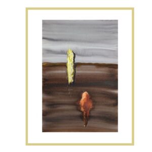 Aquarell Wandbild