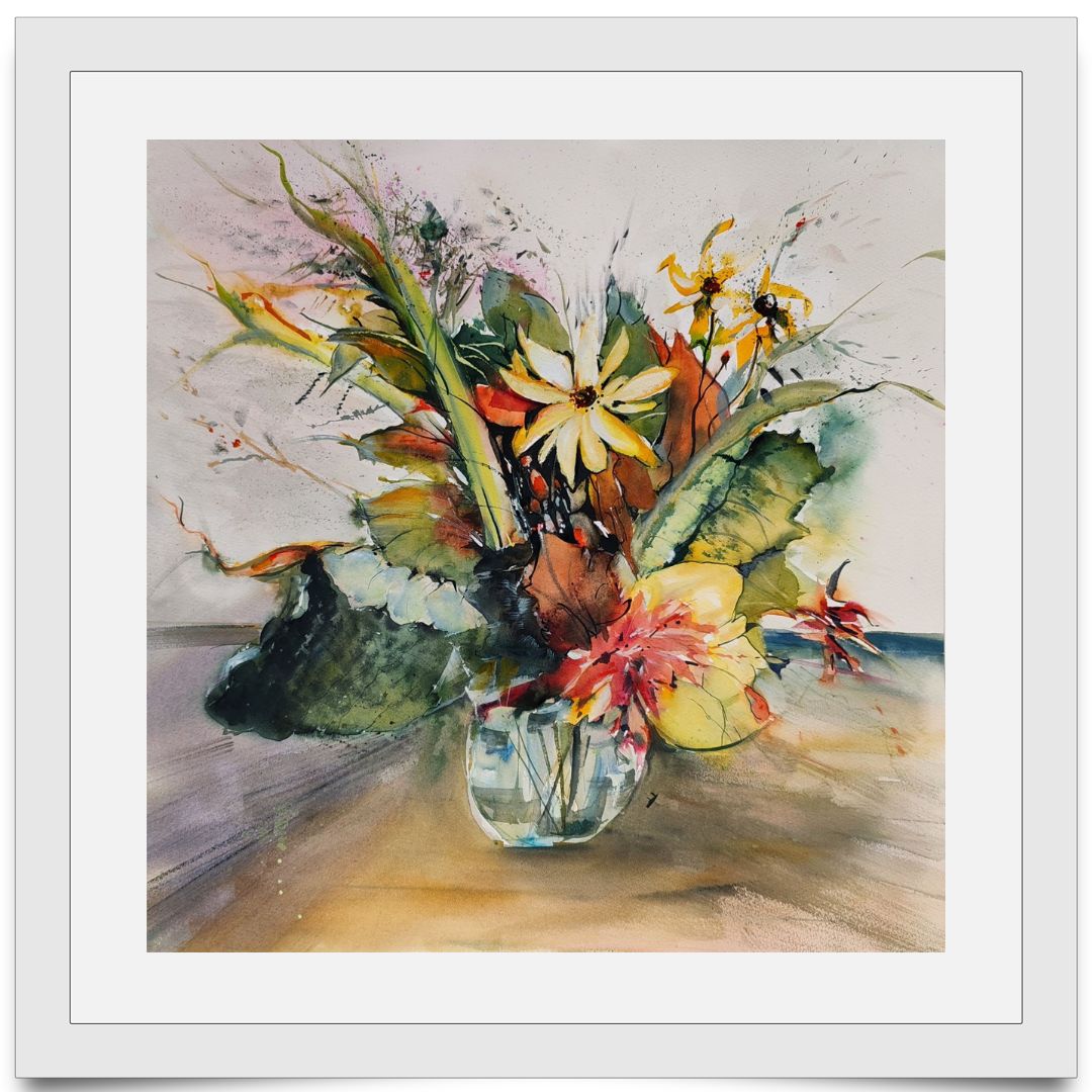 Herbstblumen Strauss – Bild 2