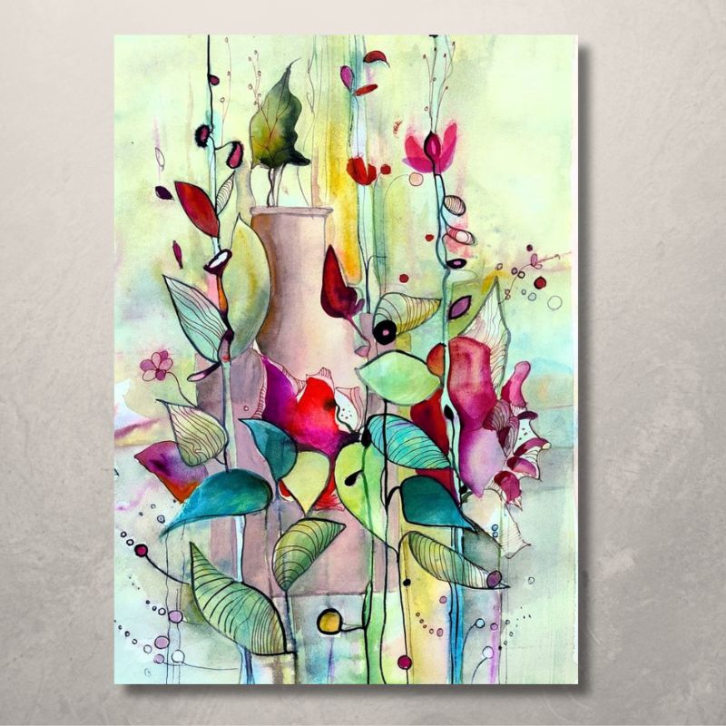 Blütenranken Wandbild – Bild 3